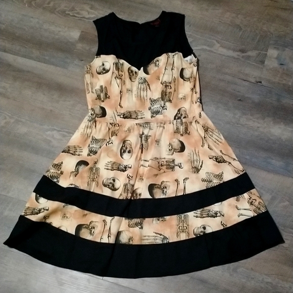 Folter Skeleton Dress - Picture 1 of 4